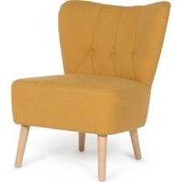 Charley Accent Chair, Yolk Yellow