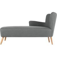 Charley Left Hand Facing Chaise, Graphite Grey