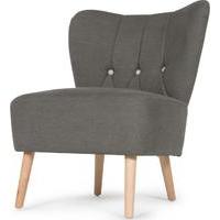 Charley Accent Chair, Graphite Grey
