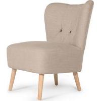 Charley Accent Chair, Biscuit Beige