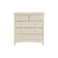 Chilton Stone White 5 Drawer Chest