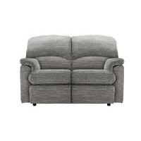 chloe 2 seater small fabric sofa