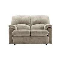 chloe 2 seater small fabric sofa