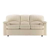 Chloe 3 Seater Small Leather Sofa