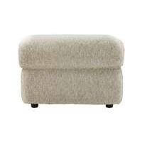 chloe fabric footstool