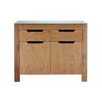 Chicago Oak 2 Door 2 Drawer Sideboard