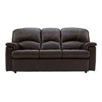 Chloe 3 Seater Small Leather Sofa