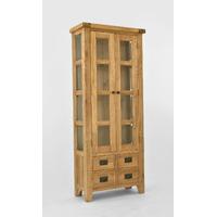 Chiltern Oak Small Display Cabinet