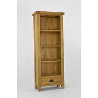 Chiltern Oak Medium Bookcase with Drawer