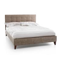 chelsea upholstered bedstead double fudge