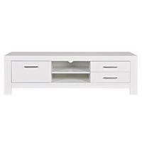 CHICAGO TV UNIT WITH DRAWERS in White