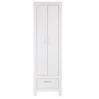 CHICAGO TALL STORAGE CABINET WITH DRAWER in White