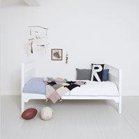 childrens luxury junior bed in white