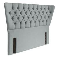 Charlotte Floorstanding Upholstered Headboard - Kingsize - Sky