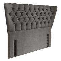 Charlotte Floorstanding Upholstered Headboard - Kingsize - Slate