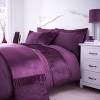 Chartwell Como Plum Single Bed Cover Set