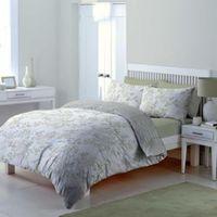 Chartwell Floral Blossom Floral Blossom & Striped Cream Single Bed Set