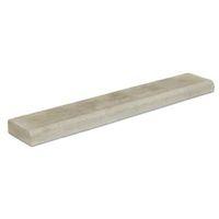 Charcon Bullnose Paving Edging Block Grey (L)914mm (H)150mm (T)50mm