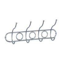 Chrome-Plated Hook Rail (H)25mm (W)330mm (L)210mm