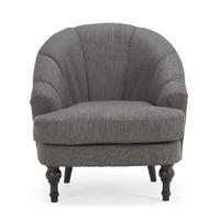 Charles Fabric Armchair Willow Grey