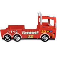 Children\'s Fire Engine Bed 200 x 90 cm Red