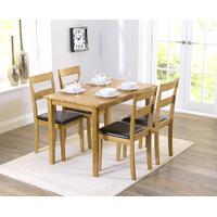 Chiltern Oak Dining Set with 4 Chairs