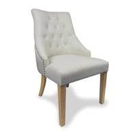 Chapleau Natural Fabric Accent Chairs