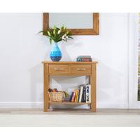 cheadle 85cm oak console table