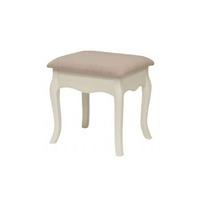 Chanty Dressing Table Stool In Off White