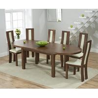 Chelsea Dark Oak Extending Dining Table with Toronto Chairs