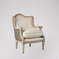 Churchill Armchair in Oatmeal