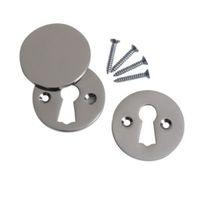 chrome effect escutcheon