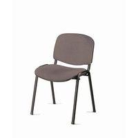 chair conference stackable blk frame charcoal pk4