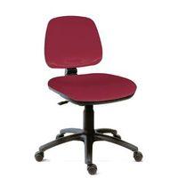 chair typist gas lift 5 star base colour burgundy