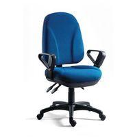 CHAIR - EXECUTIVE OPERATOR BLUE, HIGH BACK WITH ARMS