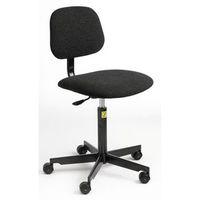 CHAIR STATIC CONDUCTIVE WITH CASTORS LOW BASE CHARCOAL