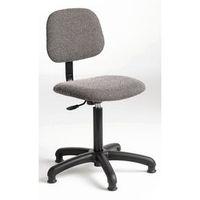 chair industrial fabric lgrey low base