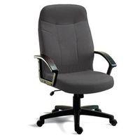 CHAIR FABRIC EXEC. (MAYFAIR) 5 STAR BASE CHARCOAL