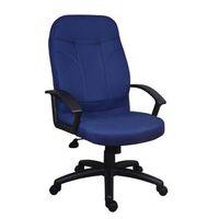 CHAIR FABRIC EXEC. (MAYFAIR) 5 STAR BASE BLUE