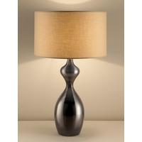 Chelsom Ceramic Art Titanium Table Lamp CA-20-TI