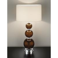 Chelsom Glass Art Topaz Table Lamp GA-31-TO