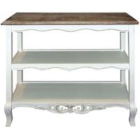 Chateau Cream Hall Table - 2 Shelves