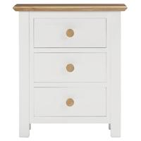 charltons lilli painted bedside cabinet 3 drawer