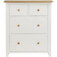 charltons lilli painted chest of drawer 2 over 2 drawer