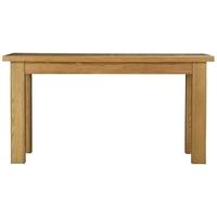 charltons xandra oak dining table fixed top