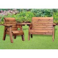 Charles Taylor Little Fellas Bench and Chair Combination Set with Angled Tray