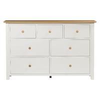 charltons lilli painted chest of drawer 3 over 4 drawer