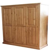 Chunky Pine 3 Door Wardrobe