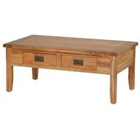 Cherbourg Oak Coffee Table with Drawer