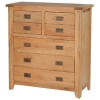 Cherbourg Oak 4+3 Chest of Drawer